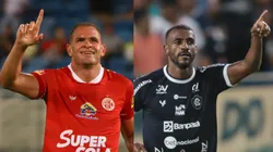 Foto: Fernando Torres/AGIF com Muriqui do Remo // Foto: Alexandre Lago/AGIF com Wallace Pernambucano do América-RN