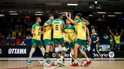 Brasil estreou bem com a vitória sobre a Alemanha na Liga das Nações. Foto: Volleyball World
