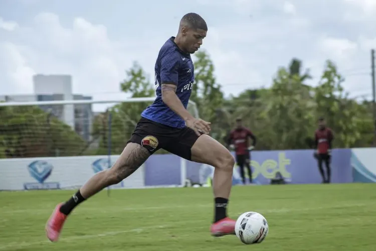 Foto: Cristiano Santos/Botafogo da Paraíba – Atacante Miullen