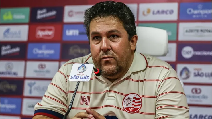 Foto: Tiago Caldas / CNC - Fernando Marchiori, técnico do Náutico