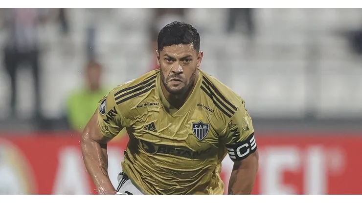 Foto: Pedro Souza/Atlético - Hulk marcou o gol da vitória do Atlético-MG