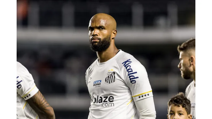 SP - SANTOS - 10/05/2023 - BRASILEIRO A 2023, SANTOS X BAHIA - Messias jogador do Santos durante partida contra o Bahia no estadio Vila Belmiro pelo campeonato BRASILEIRO A 2023. Foto: Abner Dourado/AGIF