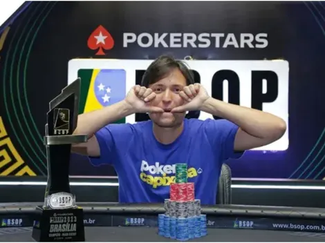 Fernando Araújo é bicampeão do BSOP Brasília