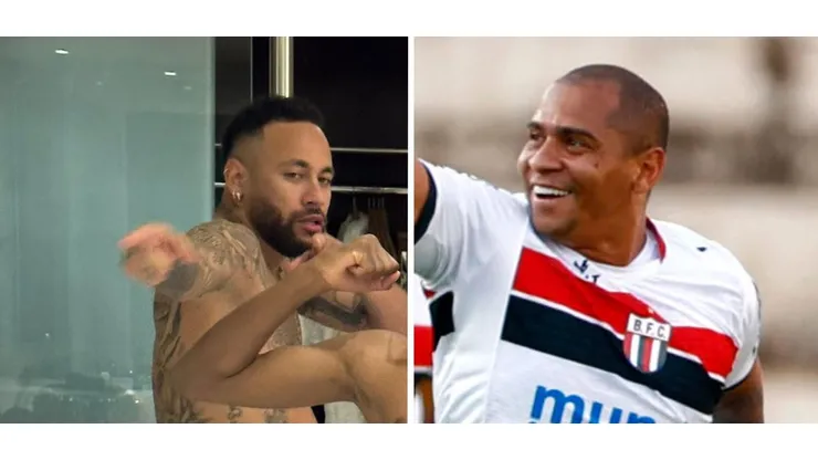 Foto: divulgação/Boca de 09 e Agif/Thiago Calil - Neymar é comparado com Walter
