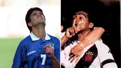 Getty Images/Mike Powell e Centro de Memória do CRVG - Bebeto expõe Romário em treta