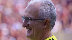 GUAYAQUIL, ECUADOR - OCTOBER 29: Dorival Junior head coach of Flamengo smiles prior to the final of Copa CONMEBOL Libertadores 2022 between Flamengo and Athletico Paranaense at Estadio Monumental Isidro Romero Carbo on October 29, 2022 in Guayaquil, Ecuador. (Photo by Franklin Jacome/Getty Images)