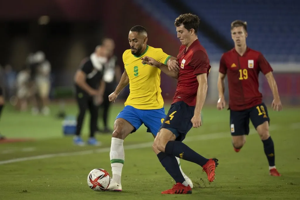 Foto: Lucas Figueiredo/CBF |  Seleção Brasileira enara a Espanha em 2024