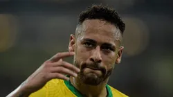 Thiago Ribeiro/AGIF - Neymar pela Seleção.
