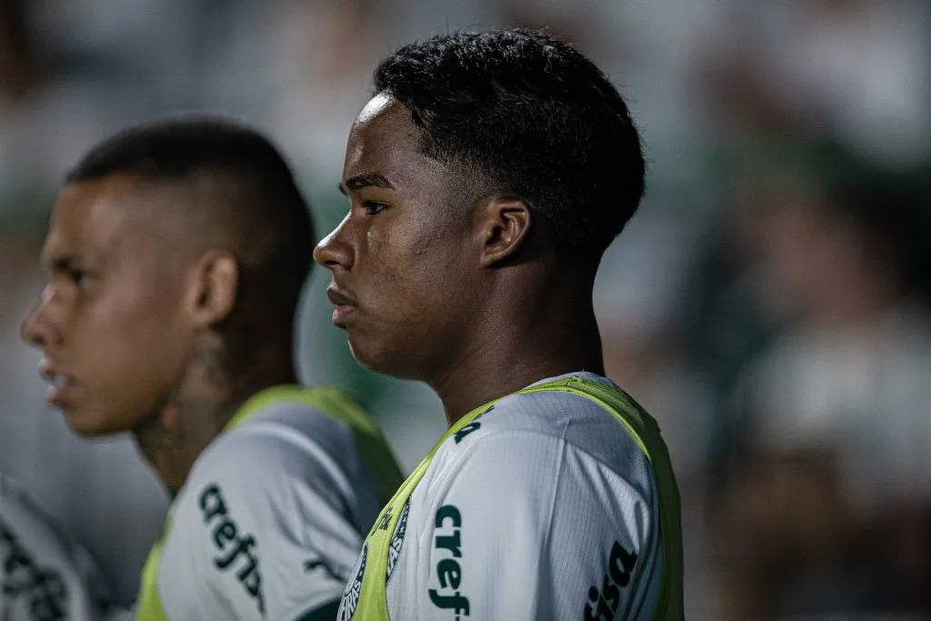 Foto: Isabela Azine/AGIF – Endrick “sumiu” no Palmeiras.