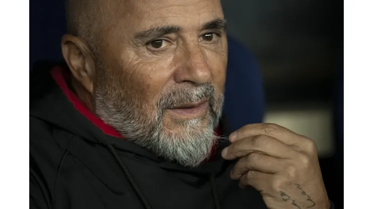 Jorge Rodrigues/AGIF. Jorge Sampaoli te, lembrança com rival do Flamengo às vésperas de clássico