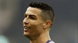 RIYADH, SAUDI ARABIA - JANUARY 26: Cristiano Ronaldo of Al Nassr reacts during the Saudi Super Cup Semi-Final match between Al Ittihad and Al Nassr at King Fahd International Stadium on January 26, 2023 in Riyadh, Saudi Arabia. (Photo by Yasser Bakhsh/Getty Images)