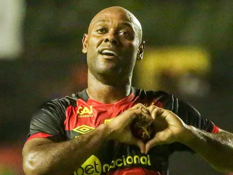 Vagner Love foi o responsável pelos gols da vitória do Sport em cima do Londrina