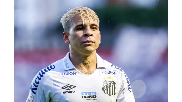 Marcello Zambrana/AGIF. Soteldo pode deixar o Santos
