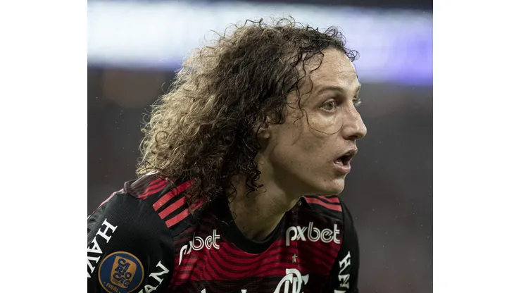 RJ - Rio de Janeiro - 02/04/2022 - CARIOCA 2022 FINAL, FLUMINENSE X FLAMENGO - David Luiz jogador do Flamengo durante partida contra o Fluminense no estadio Maracana pelo campeonato Carioca 2022. Foto: Jorge Rodrigues/AGIF