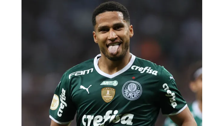 Murilo com a camisa do Palmeiras no Paulistão