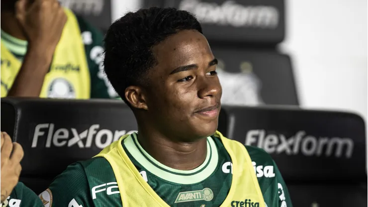 Abner Dourado/AGIF - Endrick atacante do Real Madrid.