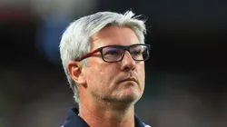 SP - Sao Paulo - 04/02/2023 - PAULISTA 2023, PALMEIRAS X SANTOS - Odair Hellmann tecnico do Santos durante partida contra o Palmeiras no estadio Morumbi pelo campeonato Paulista 2023.