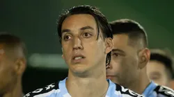 SP - Campinas - 05/08/2022 - BRASILEIRO B 2022, GUARANI X GREMIO - Geromel jogador do Gremio durante partida contra o Guarani no estadio Brinco de Ouro pelo campeonato Brasileiro B 2022.