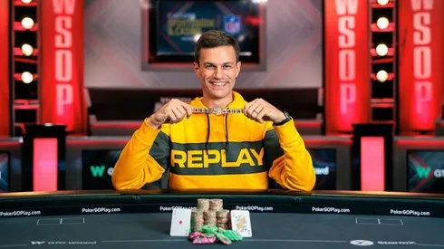 Alexandre Vuilleumier ganhou bracelete na WSOP (Foto: Danny Maxwell/WSOP)