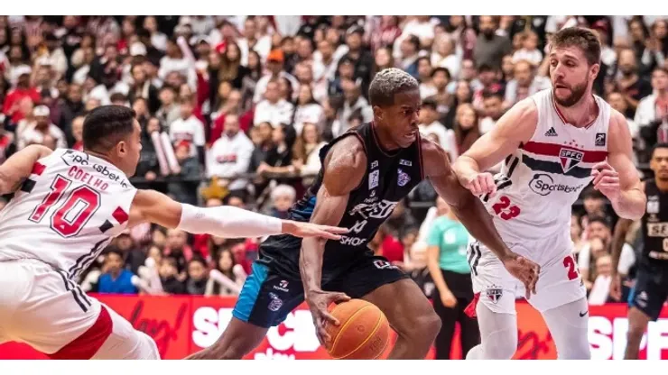 São Paulo e Sesi Franca protagonizam uma série equilibrada. Reprodução/Instagram oficial de Sesi Franca Basquete