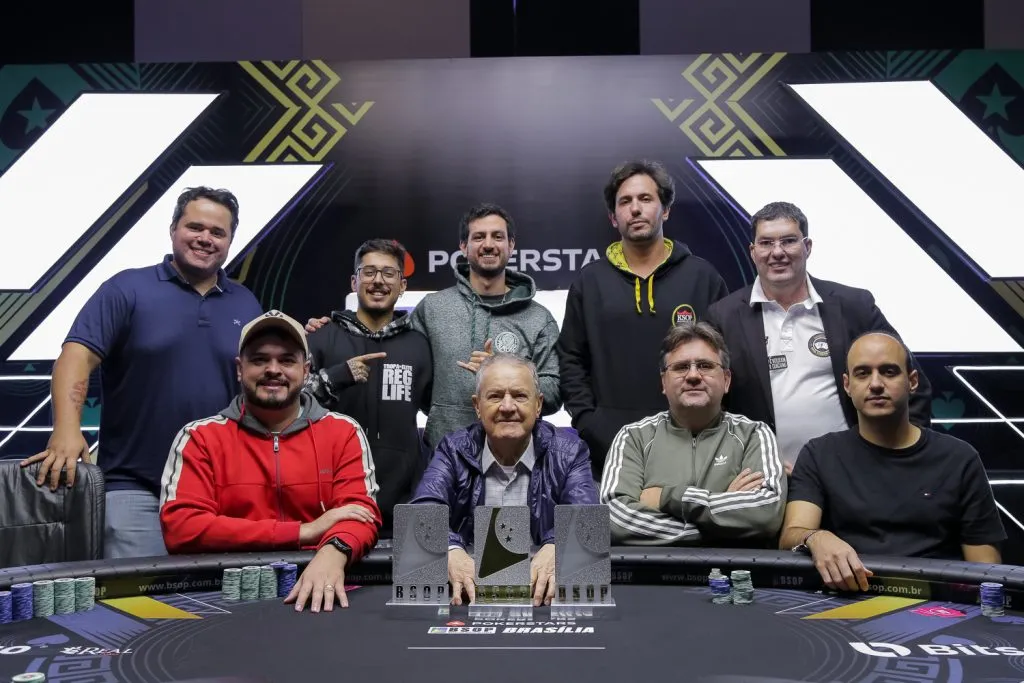 Mesa final One Day High Rollers (Foto: Divulgação/BSOP)