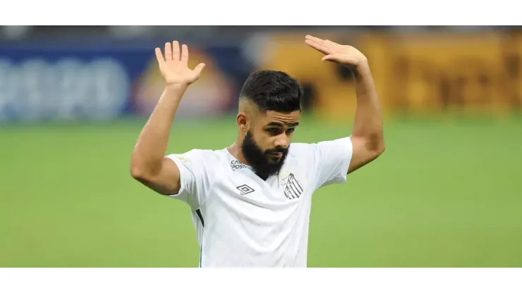 Felipe Jonatan chegou a ser capitão do Santos - Foto: Samuel Batista/Santos FC
