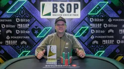 Jeferson Zaminhan venceu o Onde Day High Rollers do BSOP Brasília (Foto: Divulgação/BSOP)