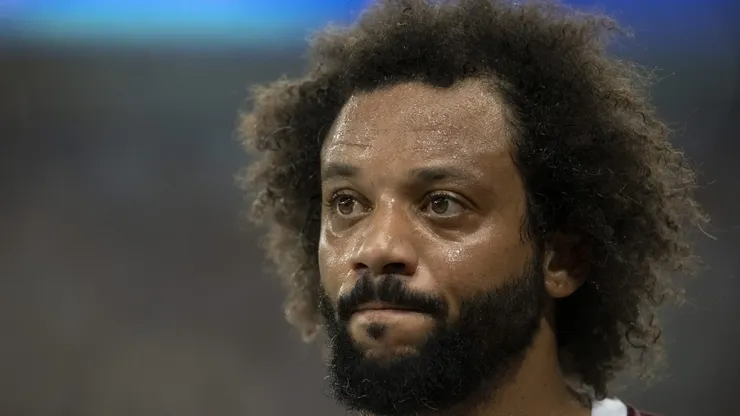 RJ - RIO DE JANEIRO - 06/05/2023 - BRASILEIRO A 2023, FLUMINENSE X VASCO - Marcelo jogador do Fluminense durante partida contra o Vasco no estadio Maracana pelo campeonato BRASILEIRO A 2023. Foto: Jorge Rodrigues/AGIF