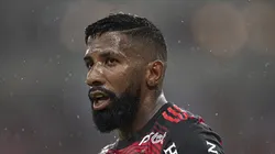 RJ - Rio de Janeiro - 25/06/2022 - BRASILEIRO A 2022, FLAMENGO X AMERICA-MG - Rodinei jogador do Flamengo durante partida contra o America-MG no estadio Maracana pelo campeonato Brasileiro A 2022.