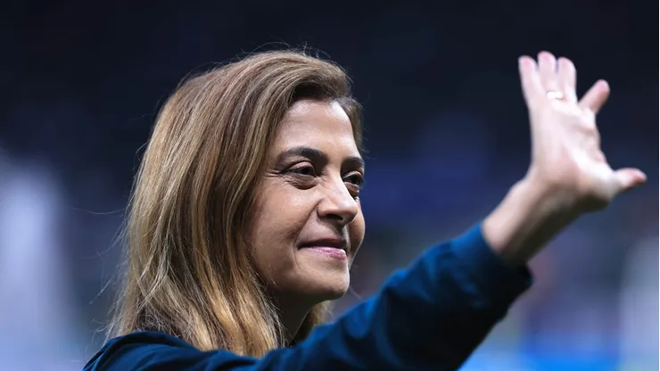 SP - SAO PAULO - 29/04/2023 - BRASILEIRO A 2023, PALMEIRAS X CORINTHIANS - leila pereira presidente do Palmeiras durante partida contra o Corinthians no estadio Arena Allianz Parque pelo campeonato BRASILEIRO A 2023. Foto: Ettore Chiereguini/AGIF