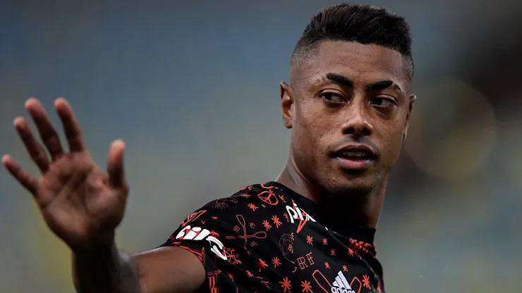 RJ - RIO DE JANEIRO - 01/06/2023 - COPA DO BRASIL 2023, FLAMENGO X FLUMINENSE - Bruno Henrique jogador do Flamengo durante aquecimento antes da partida contra o Fluminense no estadio Maracana pelo campeonato Copa do Brasil 2023. Foto: Thiago Ribeiro/AGIF