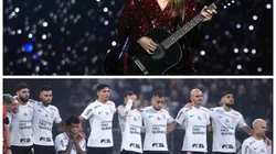 Bob Levey e Ettore Chiereguini/AGIF. Taylor Swift e Corinthians: parceria que deu certo