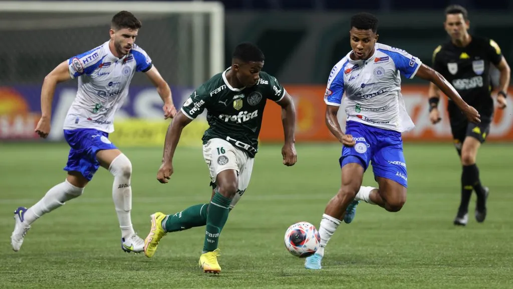 Foto: Cesar Greco/Palmeiras – Endrick passou a jogar menos