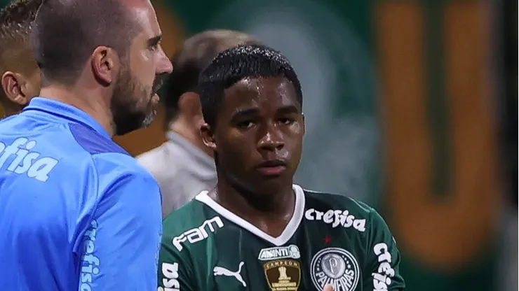 Foto: Cesar Greco/Palmeiras - Endrick faz post enigmático