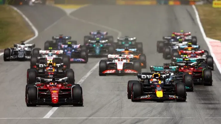 Largada do GP da Espanha de 2022