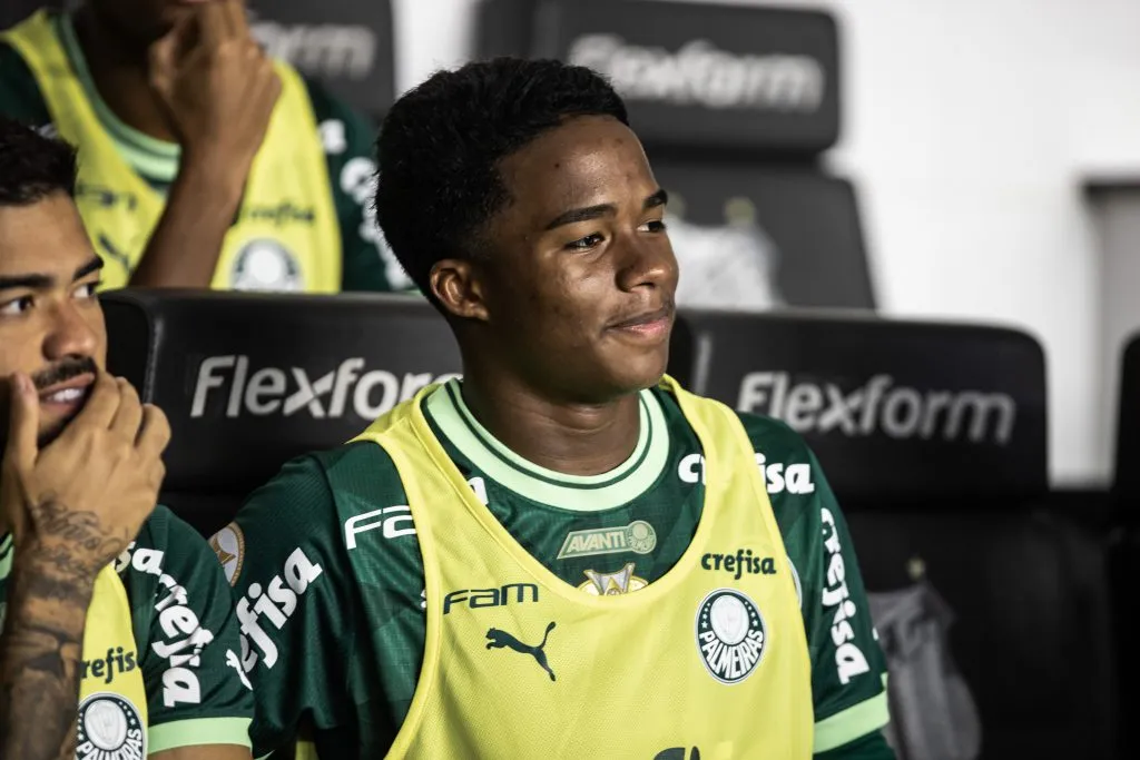 Foto: Abner Dourado/AGIF – Endrick pode bater meta e obrigar uma quantia ser paga pelo Real Madrid.