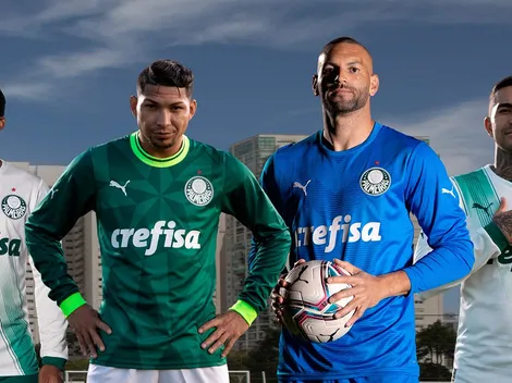 Palmeiras lança uniformes versão manga longa e assunto ‘bomba’ na web