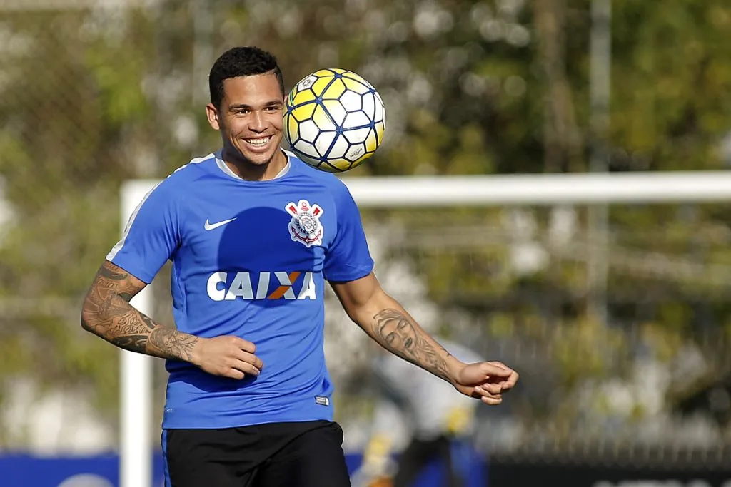 SAO PAULO – SP – 17/08/2016 – TREINO DO CORINTHIANS  – Luciano durante treino do Corinthians no CT Dr. Joaquim Grava em Sao Paulo. Foto: Daniel Vorley/AGIF