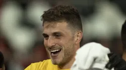 RJ - RIO DE JANEIRO - 31/05/2023 - COPA DO BRASIL 2023, BOTAFOGO X ATHLETICO-PR - Bento goleiro do Athletico-PR durante partida contra o Botafogo no estadio Engenhao pelo campeonato Copa do Brasil 2023. Foto: Jorge Rodrigues/AGIF