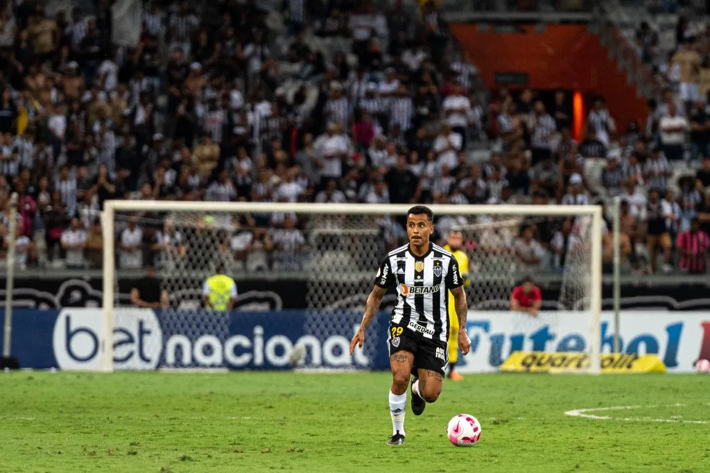 MG – Belo Horizonte – 27/10/2022 – BRASILEIRO A 2022 ATLETICO -MG X JUVENTUDE – Allan jogador do Atletico-MG durante partida contra o Juventude no estadio Mineirao pelo campeonato Brasileiro A 2022. Foto: Alessandra Torres/AGIF