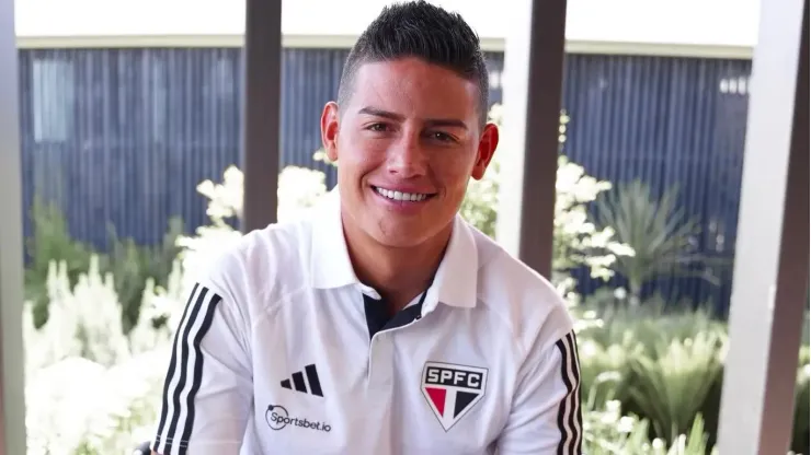 Foto: Reprodução / São Paulo - James é o segundo reforço do São Paulo na janela