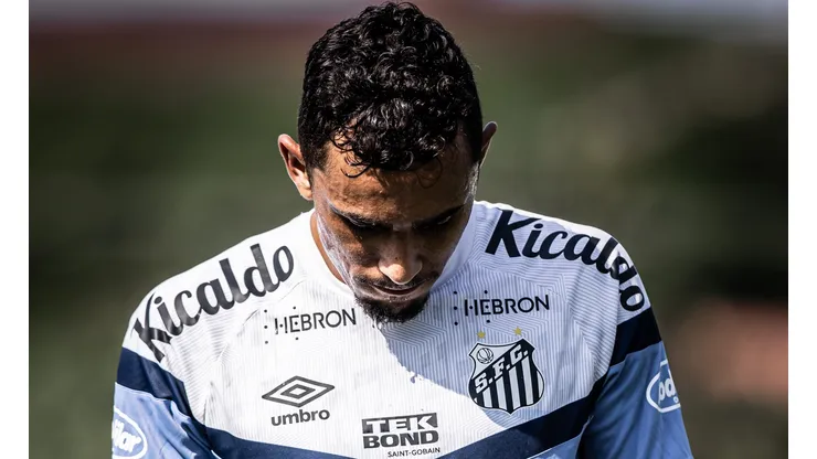 Foto: Raul Baretta/Santos - Luan Dias só jogou sete partidas pelo Santos no Campeonato Brasileiro