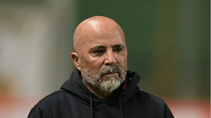 Photo by Pedro Vilela/Getty Images - Sampaoli chama elenco para conversa