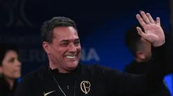 SP - SAO PAULO - 11/07/2023 - COPA SUL-AMERICANA 2023, CORINTHIANS X UNIVERSITARIO - Vanderlei Luxemburgo tecnico do Corinthians durante partida contra o Universitario no estadio Arena Corinthians pelo campeonato Copa Sul-Americana 2023. Foto: Ettore Chiereguini/AGIF