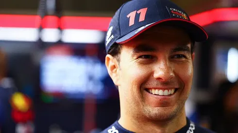 Pérez durante o fim de semana do GP da Bélgica