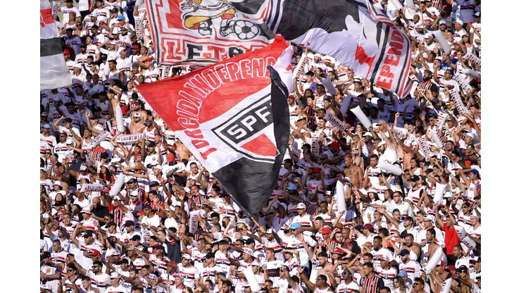 SP - SAO PAULO - 11/06/2023 - BRASILEIRO A 2023, SAO PAULO X PALMEIRAS - Torcida do Sao Paulo, Lota o Morumbi, Domingo. No classico contra o Palmeiras Foto: Alan Morici/AGIF