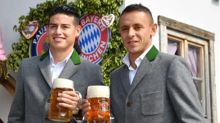 (Photo by Sebastian Widmann/Getty Images For Paulaner) - Rafinha quer +1 além de James no São Paulo.