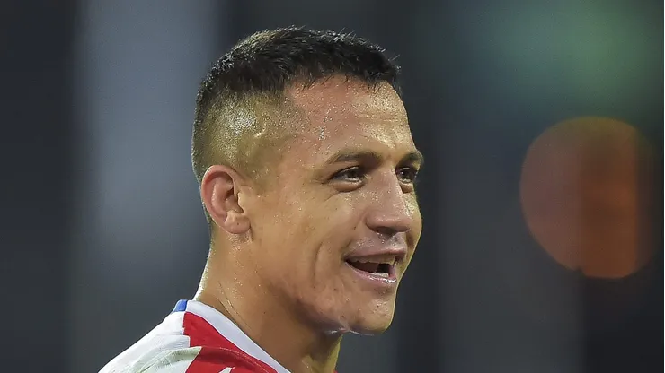 RJ - Rio de Janeiro - 02/07/2021 - COPA AMERICA 2021, BRASIL X CHILE - Alexis Sanchez jogador do Chile durante partida contra o Brasil no estadio Engenhao pelo campeonato Copa America 2021. Foto: Thiago Ribeiro/AGIF