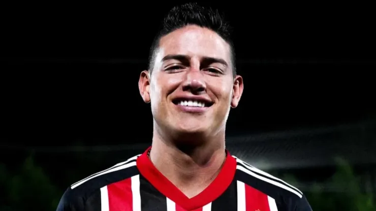 Foto: Reprodução São Paulo FC - James Rodrigues chega ao clube paulista