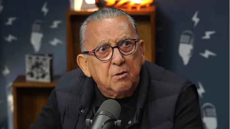 Galvão Bueno dispara contra Fernando Diniz. Foto: Reprodução/Flow/Youtube -